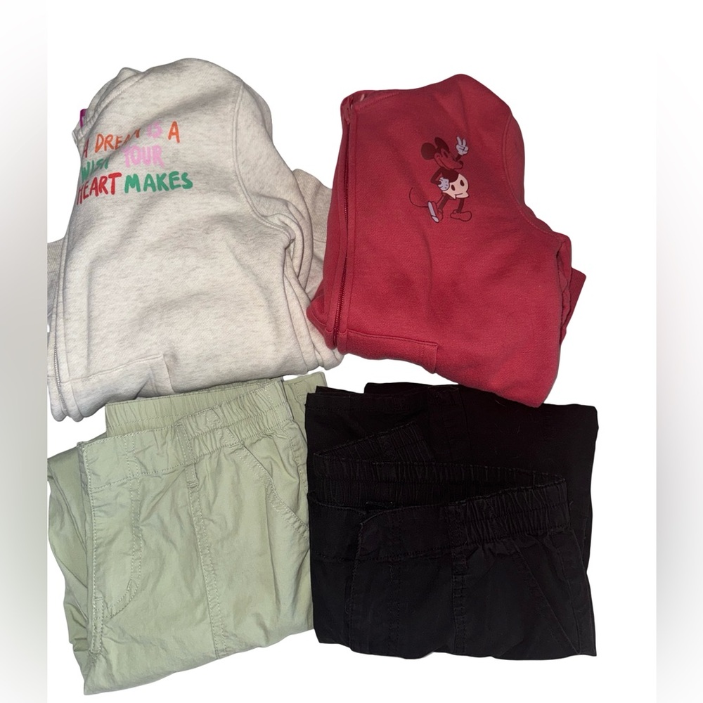 Art  Class Pants and Amazon essentials sweatshirts Disney Theme
